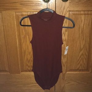 American Eagle Mock Neck Bodysuit Size XS